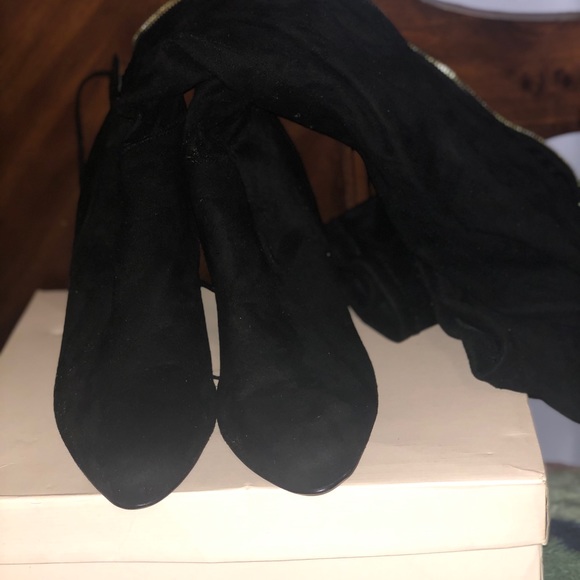 Over the knee heeled boots - Picture 3 of 3